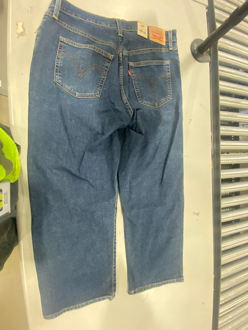 LEVI'S(R) WOMENS RIBCAGE STRAIGHT ANKLE WOMEN'S JEANS SIZE: WOMEN 32 X 27 - Brand New