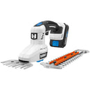 HART 20 VOLT SHEAR/SHRUBBER KIT, (1) 2.0AH LITHIUM-ION BATTERY - WHITE - Like New