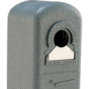 Global Industrial Free Standing Outdoor Cigarette Receptacle Ashtray - Gray - Brand New