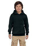 B00KFTDDJQ Hanes Youth Comfortblend Ecosmart Pullover Hood (Black) (L) - Brand New