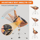 KingCamp Camping Chairs Oversized Hammock Chairs Folding Rocking Chairs - Like New