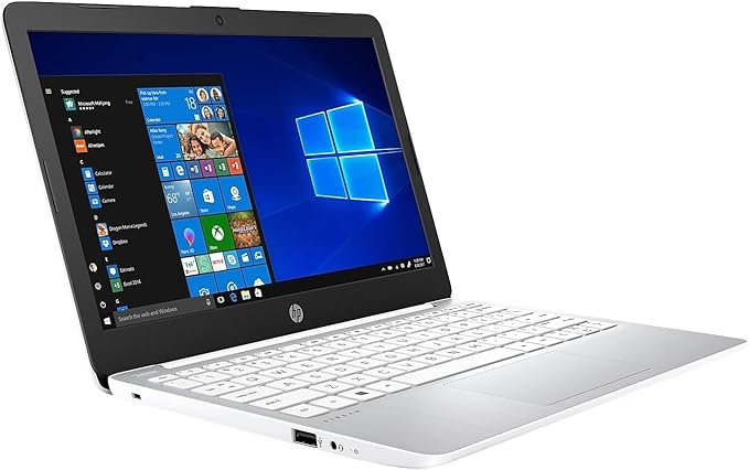 HP Stream 11 Laptop 11.6” HD N4020 4 GB RAM 64 GB 11-AK0040NR - Diamond White - Like New