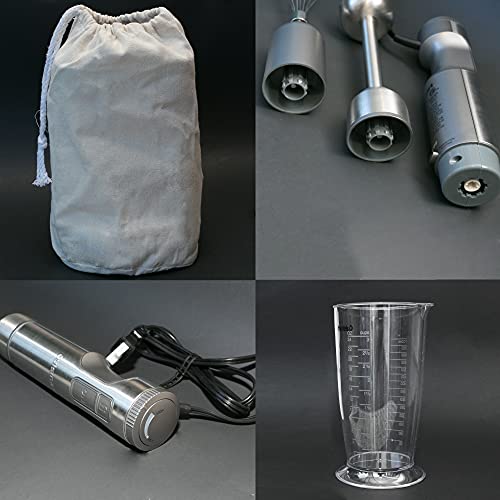 Cuisinart Smart Stick Variable Speed Hand Blender HB-600PCFR - Gray - Like New