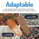 323 FLOOPI WOMEN'S INDOOR/OUTDOOR FAUX FUR LINED SLIPPER, SIZE 11, CHESTNUT - Brand New
