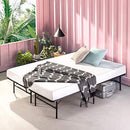 ZINUS SMARTBASE TOOL-FREE ASSEMBLY MATTRESS FOUNDATION FULL - BLACK - Like New