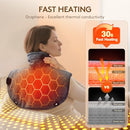 UTK 30s Fast Heating Pad for Neck and Shoulders and Back, Far Infrared - Like New