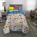 Franco Kids Comforter and Sheet Set with Sham, 5 Piece Twin Size, Pokemon - Brand New