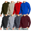 GALAXY BY HARVICE MEN'S CREW NECK FLEECE-LINED PULLOVER SWEATER MEN M - BLACK - Brand New