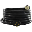 Conntek 1450SS2-15 50 Amp Temp Power Generator Cord 15 Feet Elbow Plug - BLACK - Like New