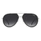 Carrera 295/S - 58/16/150 unisex Sunglasses - BLACK/GREY LENS / SILVER FRAME Like New