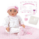 Adora 16 Inch Girl Baby Doll, Accessories with Hospital - Hope - Like New