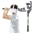 KPNEOL VR Golf Club Oculus Quest 2 Real Golf Grip VR Golf Handle - White Green - Brand New