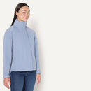 AMAZON ESSENTIALS WOMEN'S HOODED RAIN JACKET DUSTY BLUE MEDIUM SHORT - Brand New