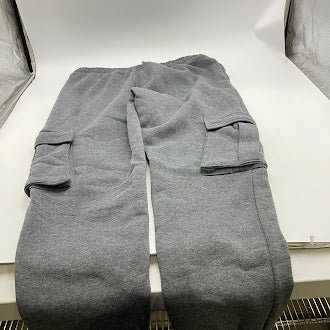 BLUE ICE MENS JOGGER SWEATPANTS - SIZE: MEN L - CHARCOAL - Brand New