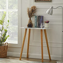 Simple Design Table High Table White - B09FDNZQJM - Brand New