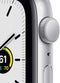 For Parts: APPLE WATCH SE GPS 40mm SILVER ALUMINUM WHITE SPORT BAND CANNOT BE REPAIRED
