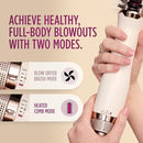 Shark HT202 SmoothStyle Heated Comb + Blow Dryer Brush, X004UX94O7 - Silk - Brand New