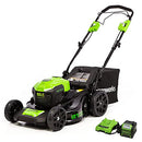 Greenworks 40V 21" Brushless Cordless Self-Propelled Lawn Mower 5.0Ah Battery - Like New