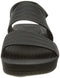 REEF Women's Water Vista Higher Platform Sandal - Size 8 (W6) - Black - Like New