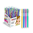 DUKAL FAST BRUSH PRE-PASTED DISPOSABLE TOOTHBRUSHES (BOX OF 100) - MULTICOLOR - Brand New