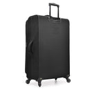 U.S. Traveler Aviron Bay Expandable Softside Luggage Spinner Wheels, Black - Brand New