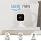 Blink Mini plug-in smart security camera 1080p HD video BCM00300U - White Like New