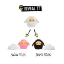 Fluffie Stuffiez Sheep Small Collectible Feature Plush - Surprise, Reveal, Unbox - Brand New