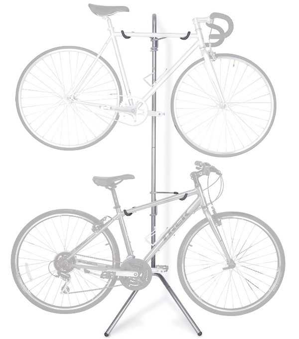Delta Cycle 2 Bike Gravity Pole Stand - SILVER/GREY RS6100 Like New