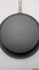 MADE IN Seasoned Carbon Steel 12" Fry Pan Color: Black steel handle - Brand New