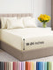 CGK UNLIMITED EXTRA DEEP QUEEN SHEET SET - 6 PIECE - CGK-UNLIMITE - OFF-WHITE - Like New