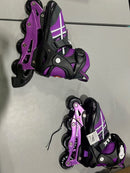 AIRWALK YOUTH INLINE SKATE - PLUM PURPLE (5-8) - PLUM PURPLE - Like New