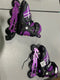 AIRWALK YOUTH INLINE SKATE - PLUM PURPLE (5-8) - PLUM PURPLE - Like New