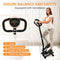 FITVIDS MINI STEPPERS EXERCISE HANDLEBAR STAIR RESISTANCE SFMINI-BLKGY-WH-BLK - Like New