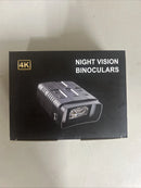 GENERIC NIGHT VISION GOGGLES 4K NIGHT VISION BINOCULARS 10X DIGITAL ZOOM - BLACK - Like New
