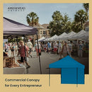 ARROWHEAD OUTDOOR 10’x10’ Heavy-Duty Pop-Up Canopy, Water & UV Resistant, Blue - Like New