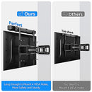 MOUNTUP Universal Soundbar Mount Mounting above or Under TV MU9122 - BLACK - Like New