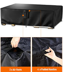 RUIMOY PATIO FURNITURE COVERS OUTDOOR FURNITURE COVER WATERPROOF - BLACK - Like New