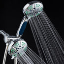 HOTEL SPA Anti-Clog Shower Heads Spray-High Pressure Shower Head 4.3" - Chrome Like New