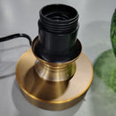 GENERIC GLASS TOUCH BEDSIDE TABLE LAMP - GREEN - Like New