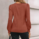 SUNBS LONG SLEEVE SHIRTS FOR WOMEN BUSINESS - SIZE: WOMEN XL - RUST - Brand New