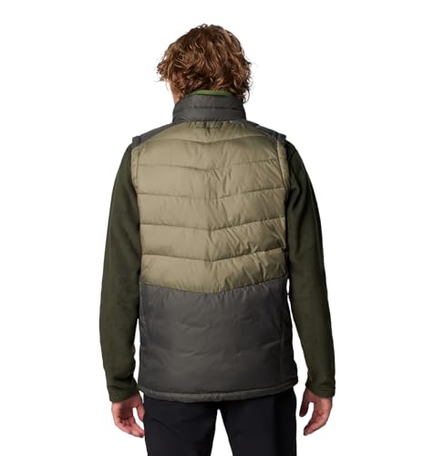 COLUMBIA MEN'S LABYRINTH LOOP II VEST, STONE GREEN/SHARK, X-LARGE - Brand New