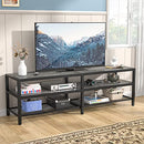 Unikito TV Stand for 75 80 inch TV Two Color Entertainment Center B0B28F22PD - Like New