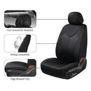 Coverado Car Seat Covers Front, 6 Pieces Universal Seat Covers for Cars PVC - Brand New
