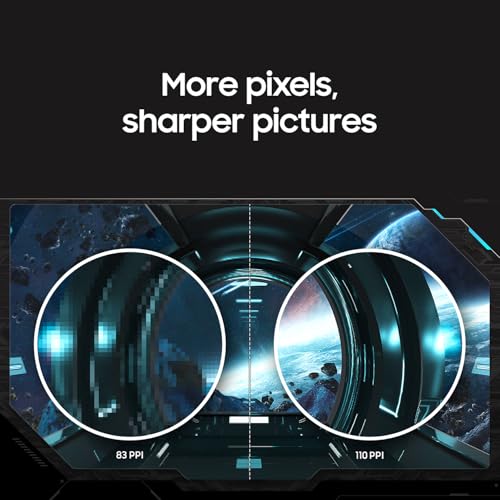 SAMSUNG 49" ODYSSEY QD-OLED CURVED MONITOR - SILVER - Like New