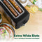 BELLA 4 SLICE TOASTER LONG SLOT & REMOVABLE CRUMB TRAY 7 SHADING OPTIONS - Like New