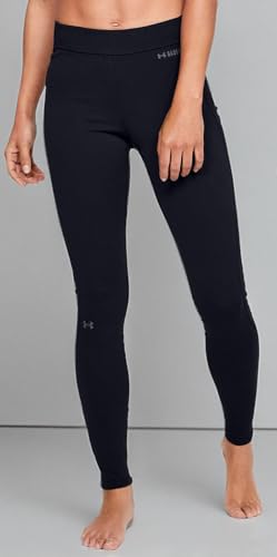UNDER ARMOUR WOMEN'S BASE LEGGINGS 2.0 - SIZE: WOMEN M - BLACK - Brand New