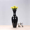 VILLACERA Handcrafted 28” Tall Black Bamboo Vase V09FNM31PV - NEW - Brand New