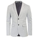 PJ PAUL JONES MEN'S CASUAL KNIT SPORT COAT, SIZE: MEN XL , LIGHT GREY - Brand New
