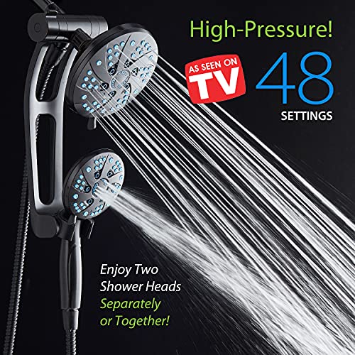 AQUACARE HOTEL SPA AQUACARE RAIN & HANDHELD 3-WAY SHOWER - OIL RUBBED BRONZE - Like New