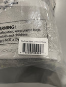 TEEMA 100% TURKISH COTTON HAND TOWEL PACK OF 2 - STONE - Like New